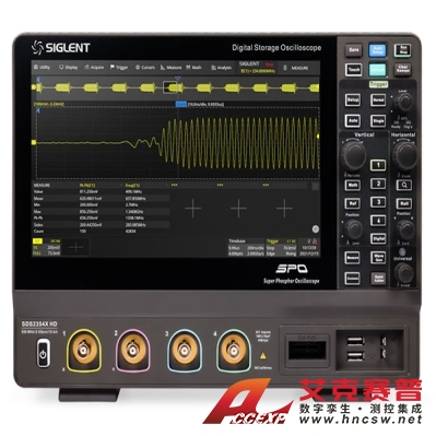 鼎陽(yáng)SIGLENT SDS2504X HD 高分辨率示波器 500 MHz帶寬 4通道