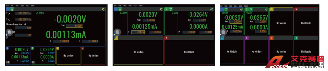 八通道模塊化電源分析平臺1